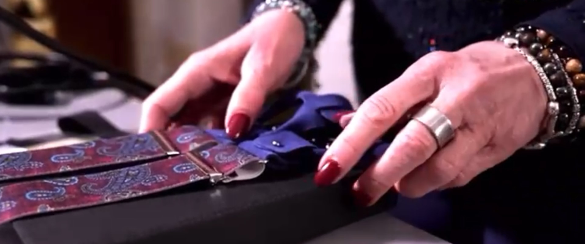 bretelle scandroglio classiche disegno cachemire